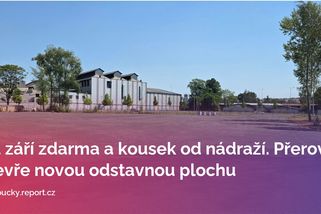 Od září zdarma a kousek od nádraží. Přerov otevře novou odstavnou plochu